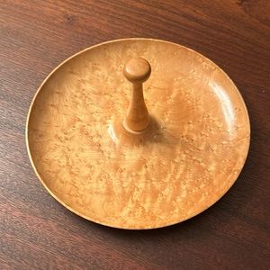 Canadian Handmade Wooden Display Tray Bird’s Eye Maple